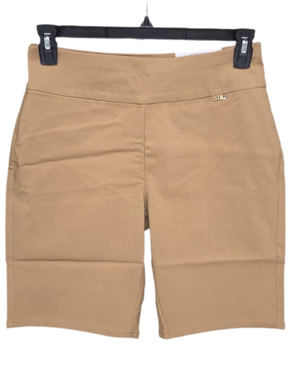 I.N.C. International Concepts Mid-Rise Pull-On Bermuda Shorts Warm Toffee 6